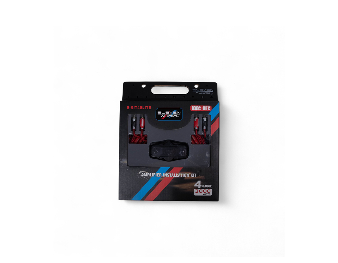 Kit de Cable Calibre 4" Modelo: E-KIT4ELITE (100% COBRE)