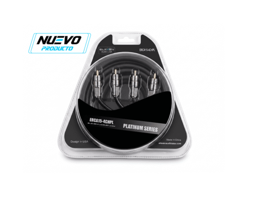 ERCA15-4CHPL (1) Cable RCA Platinum Series Modelo : ERCA15-4CHPL