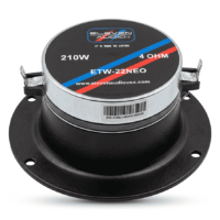 ETW-22NEO (4) Tweeter de Neodimio 4" Modelo: ETW-22NEO (NUEVO)